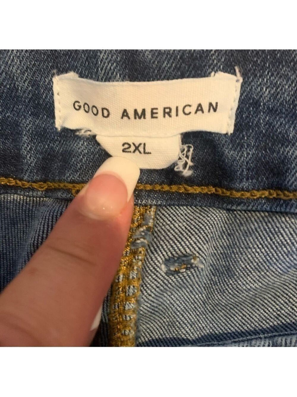 GOOD AMERICAN Skinny Jeans size 2XL - Picture 4 of 5